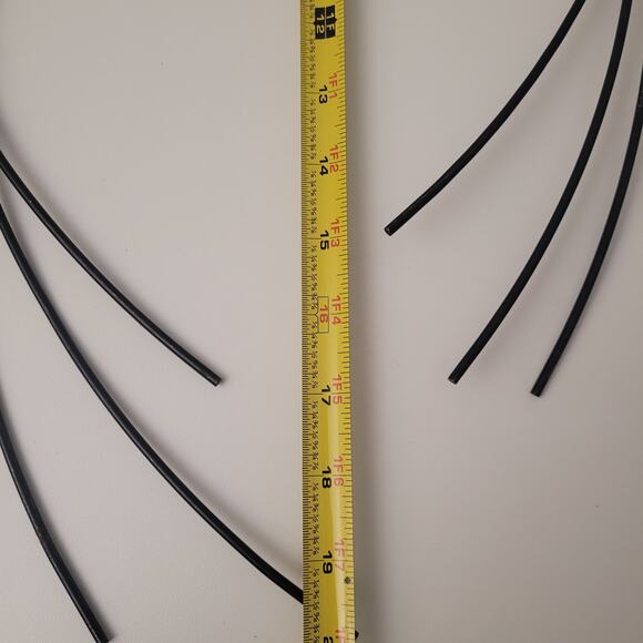 Wooden Cattails Stems Floral Picks Wall Art MCM Rustic Decor Swamp Country Decor - Picture 5 of 6